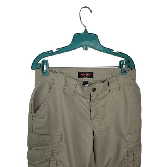 Utility Tactical Work Pants Cargo Regular Beige Khaki 8/32 True-Spec - Picture 2 of 4